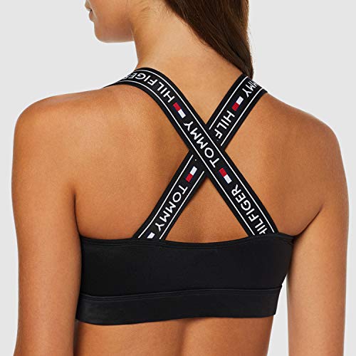 Tommy Hilfiger X Sujetador estilo bralette, Negro (Black 990), MD para Mujer