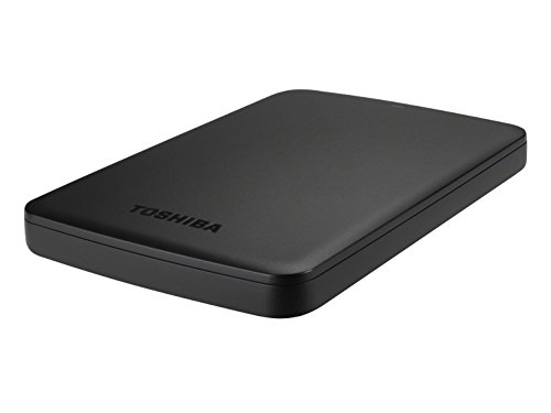 Toshiba Canvio Basics - Disco duro externo de 1 TB (2.5", USB 3.0, SATA III), color negro