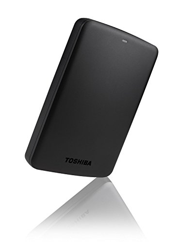 Toshiba Canvio Basics - Disco duro externo de 1 TB (2.5", USB 3.0, SATA III), color negro