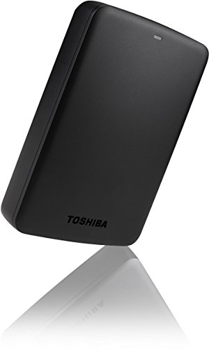 Toshiba Canvio Basics - Disco duro externo de 2 TB (2.5", USB 3.0, SATA III), color negro