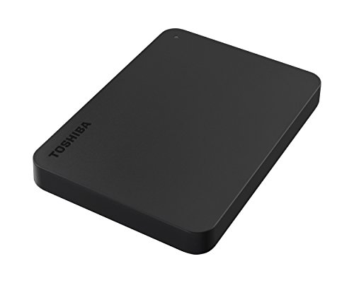 Toshiba Canvio Basics - Disco duro externo portátil USB 3.0 de 2.5 pulgadas (1 TB) color negro