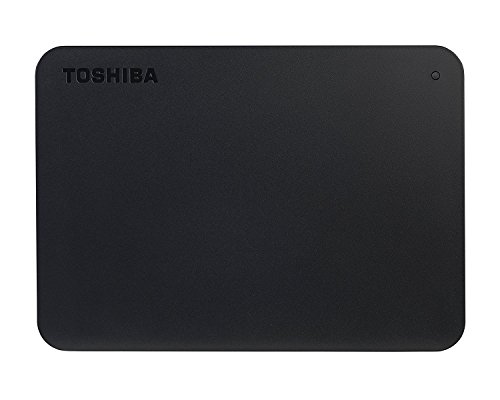 Toshiba Canvio Basics - Disco duro externo portátil USB 3.0 de 2.5 pulgadas (1 TB) color negro