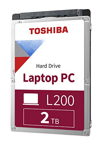 Toshiba L200 2.5" 2000 GB Serial ATA III - Disco Duro (2.5", 2000 GB, 5400 RPM)