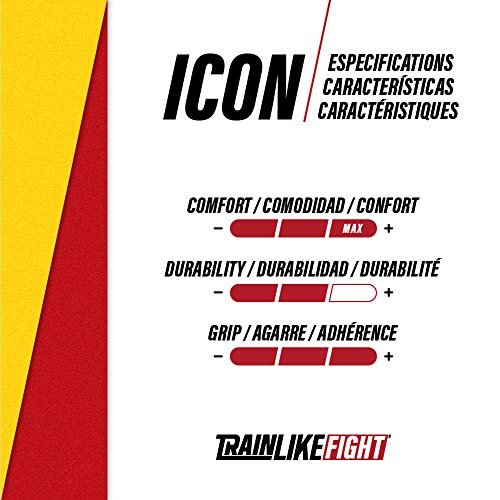 TRAINLIKEFIGHT Icon 0H - Calleras para Crossfit, calistenia, Ejercicios gimnásticos, protección para Tus Manos. (M)