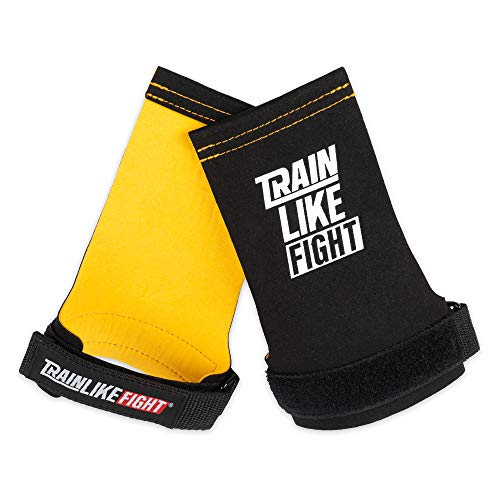 TRAINLIKEFIGHT Icon 0H - Calleras para Crossfit, calistenia, Ejercicios gimnásticos, protección para Tus Manos. (M)