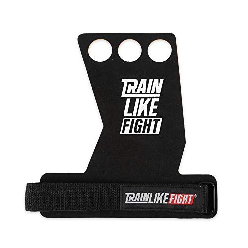 TRAINLIKEFIGHT Icon Yellow 3H - Calleras para Crossfit, calistenia, Ejercicios gimnásticos, protección para Tus Manos. (M)