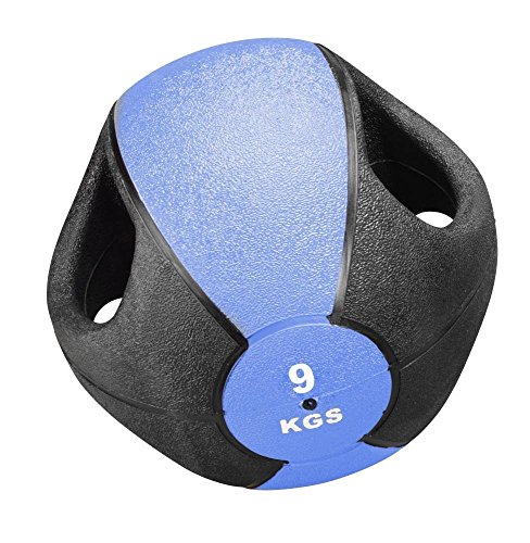 Trendy - Balón Medicinal con Asas (8 kg) Talla:9 kg