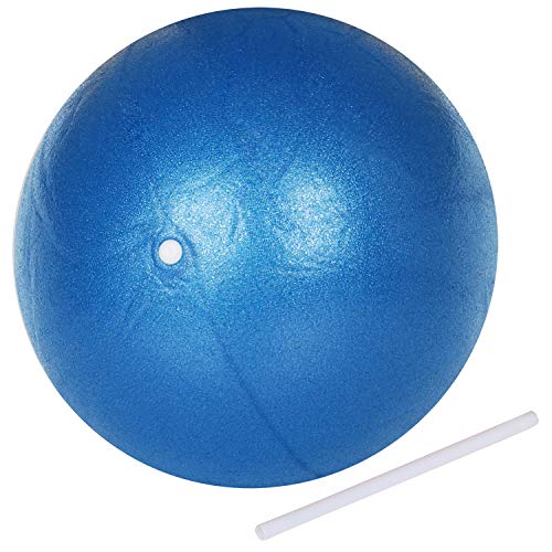 TRIXES Balón Espuma PVC Azul Ayuda para Ejercicios de, Fortalecimiento, Yoga Gimnasia, Ejercicios Pilates