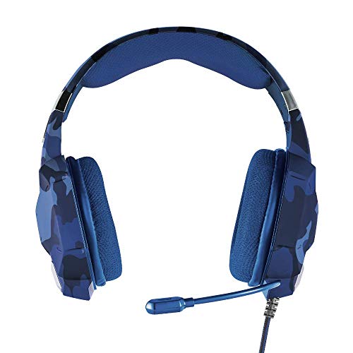 Trust Gaming GXT 322B Carus Auriculares Gaming con Microfono para PS4 - Azul