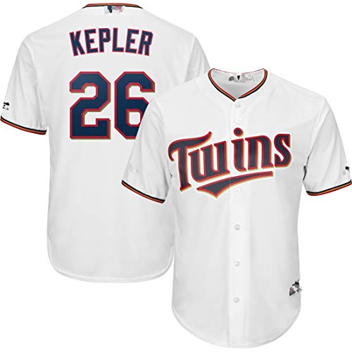 Twins No. 26 Kepler No. 20 Rosario, una Camiseta de béisbol para Aficionados Personalizados-White-M