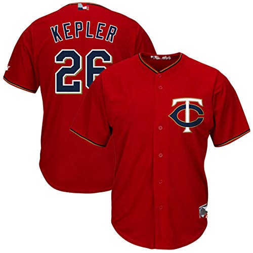 Twins No. 26 Kepler No. 20 Rosario, una Camiseta de béisbol para Aficionados Personalizados-White-M