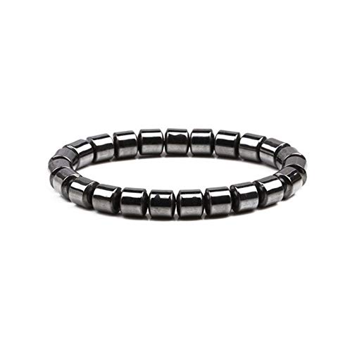 UALLL Pulsera Salud Magnética para Hombre, Cuidado de la Salud hematita Pulsera expansible for el Regalo de la joyería Hombres de Las Mujeres (Metal Color : 71 Style)