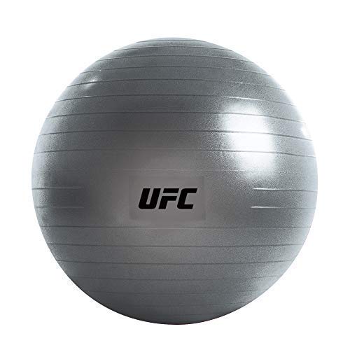 UFC Fitball, Unisex Adulto, Plata, Silver / 55cm