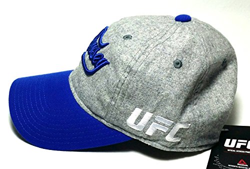 UFC Reebok Rbk artes marciales mixtas – Ronda Rousey combate – Gorra gris azul Papá Sombrero