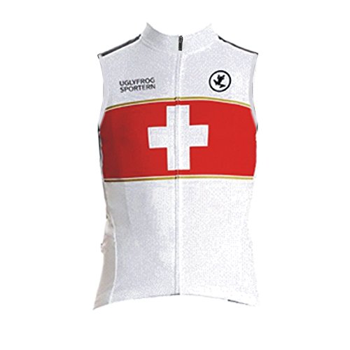 Uglyfrog #22 Ciclismo Chalecos Hombres Winter with Fleece Cycling Vest de Bicicleta Conjunto de Ropa de Ciclo Chalecos de Manga Corta