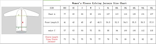 Uglyfrog Maillot Conjunto Mangas Largas Pantalones Largos de Ciclismo para Mujer Ropa Maillot Transpirable para Deportes al Aire Libre Ciclo Bicicleta Otoño Invierno ZRWL01