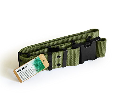 UltraKey Cinturón táctico, cinturón de rescate pesado ajustable militar del estilo táctico militar, conveniente para los deportes al aire libre, el acampar, la caza, el etc