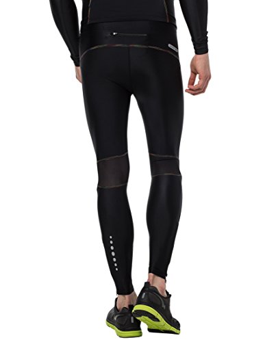 Ultrasport Rainbow Corsa/Pantaloni Pantalones Largos, Hombre, Negro, L