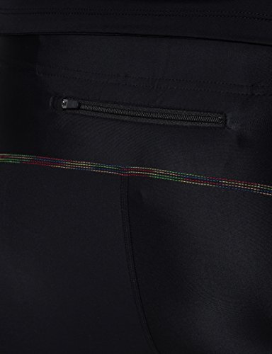 Ultrasport Rainbow Corsa/Pantaloni Pantalones Largos, Hombre, Negro, M
