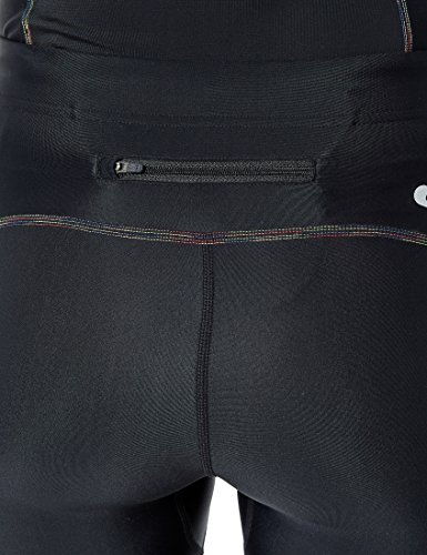 Ultrasport Rainbow Pantaloni Pantalones Cortos, Mujer, Negro, M