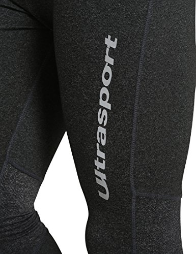 Ultrasport Serta - Pantalones largos, color gris, talla L