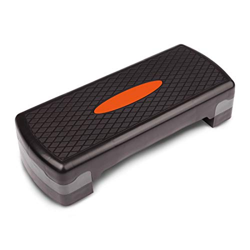 Ultrasport Step, Stepper óptimo para el aeróbic y el fitness,regulable en alturas diferentes,con superficie antideslizante,diferentes colores y tamaños,peso óptimo del usuario 150kg