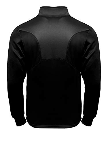 Umbro Core Training Half Zip Top Jnr Sudadera, Niños, Negro, 14