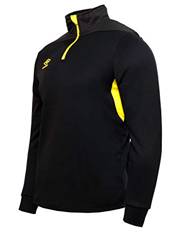 Umbro Core Training Half Zip Top Jnr Sudadera, Niños, Negro, 14