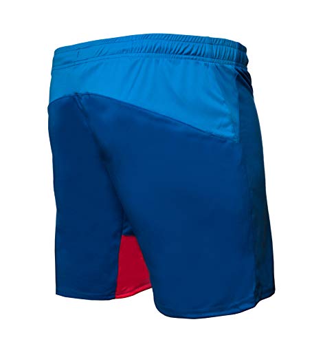 UMBRO Core Training Woven Short Pantalones Cortos De Fútbol, Hombre, Azul, XL