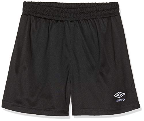 UMBRO King Jnr Pantalones de Fútbol, Niños, Negro (Negro 001), 152 cm