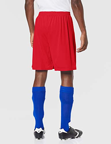 UMBRO King Pantalón de fútbol, Hombre, Rojo, M