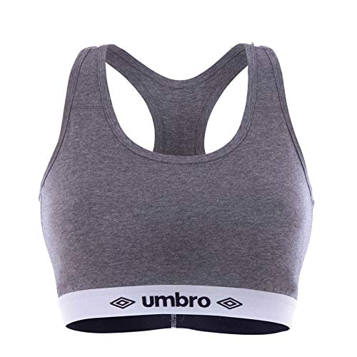 Umbro Sujetador deportivo para Mujer, Multicolor, Small (pack de 3)