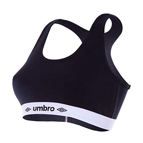 Umbro Sujetador deportivo para Mujer, Multicolor, Small (pack de 3)