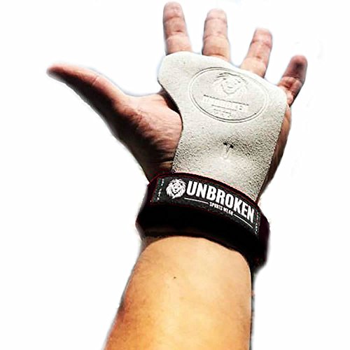 Unbroken Grips 2.0 Calleras Agarres de Mano Protector de Manos Grips Cuero Atletas Deportes Gimnasio Ejercicio Entrenamiento Fitness Salud Unisex Cómodo Grips 2.0