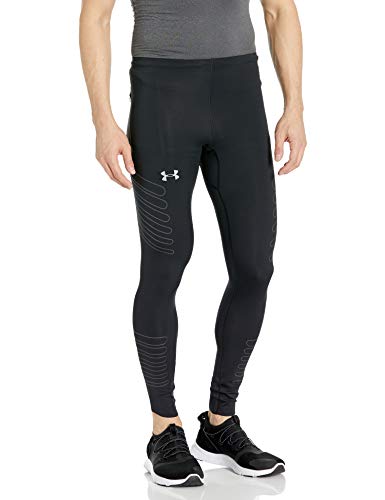 Under Armor - Mallas reflectantes para hombre - 1299035, Leggings, Medium, Negro (001)/Reflectante