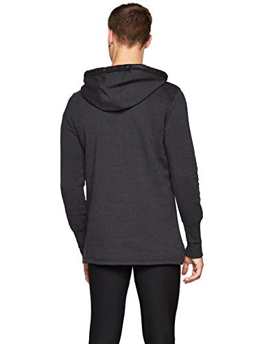 Under Armour Accelerate Off-Pitch Hoodie Sudadera con Capucha, Hombre, Negro (Black/Black/Metallic Black 001), M