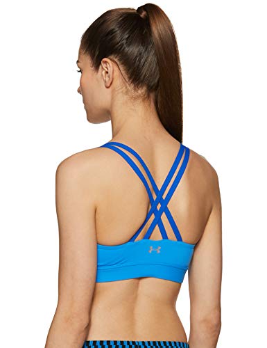 Under Armour Armour Eclipse de la mujer bajo impacto sujetador deportivo - 1293928, Mako Azul/Metálico Plateado