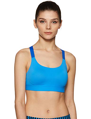 Under Armour Armour Eclipse de la mujer bajo impacto sujetador deportivo - 1293928, Mako Azul/Metálico Plateado