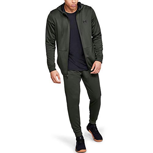 Under Armour Armour Fleece Pantalón, Hombre, Verde, LG