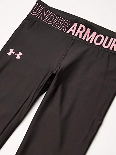 Under Armour Armour Heatgear Ankle Capri, Niñas, Gris, YXL