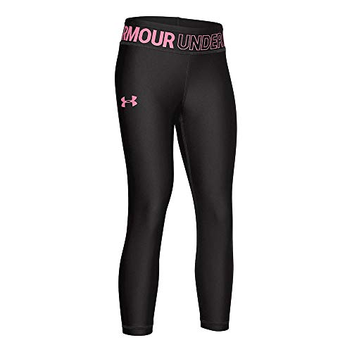 Under Armour Armour Heatgear Ankle Capri, Niñas, Gris, YXL