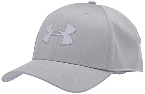 Under Armour Armour Twist Stretch Gorra, Hombre, Gris, M/L