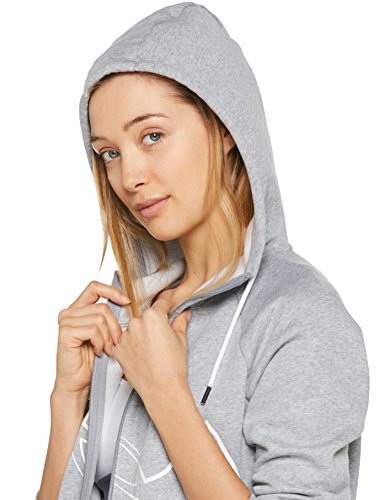 Under Armour Big Logo WM FZ Hoodie Sudadera, Mujer, Gris (035), S