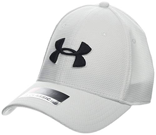 Under Armour Blitzing II - Gorra, Hombre, Blanco (White/Black 110) M/L