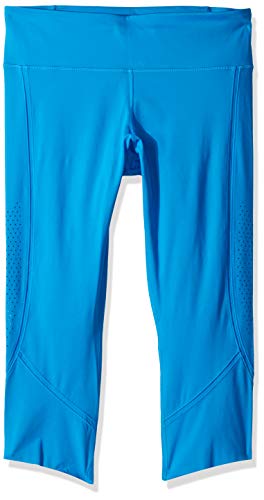 Under Armour Breathelux Crop Capri, azul Circuit (436)/Tonal, mediano