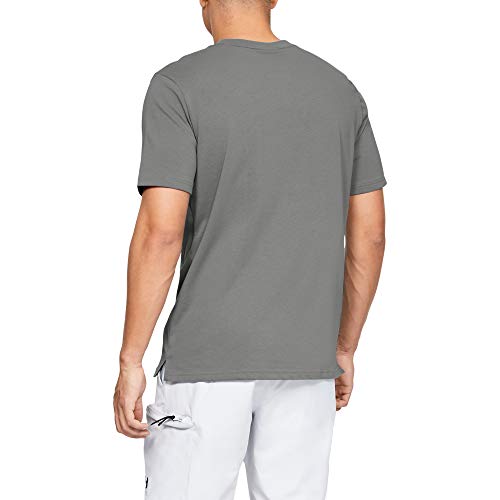 Under Armour Camiseta UA Unstoppable Knit Camisa, Gray, SM Hombre