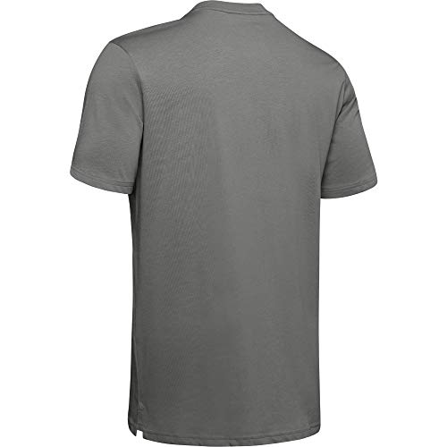 Under Armour Camiseta UA Unstoppable Knit Camisa, Gray, SM Hombre