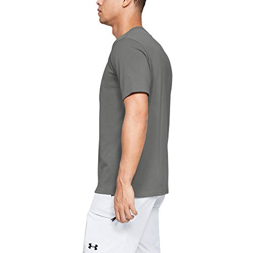 Under Armour Camiseta UA Unstoppable Knit Camisa, Gray, SM Hombre