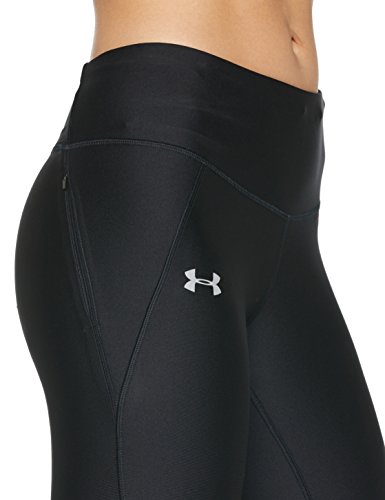 Under Armour Capri Armour Fly Fast Pantalones Deportivos para Mujeres, Pantalones Transpirables, Mallas Deportivas de compresión ultraligeras, Black/Black/Reflective (001), MD