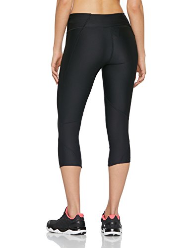 Under Armour Capri Armour Fly Fast Pantalones Deportivos para Mujeres, Pantalones Transpirables, Mallas Deportivas de compresión ultraligeras, Black/Black/Reflective (001), MD